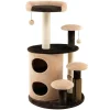 Tangkula Cat Tree for Indoor Cats, 40 Inch Multi-Level Cat Tower with Scratching Posts