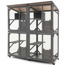 Tangkula Catio Outdoor Cat Enclosure Large