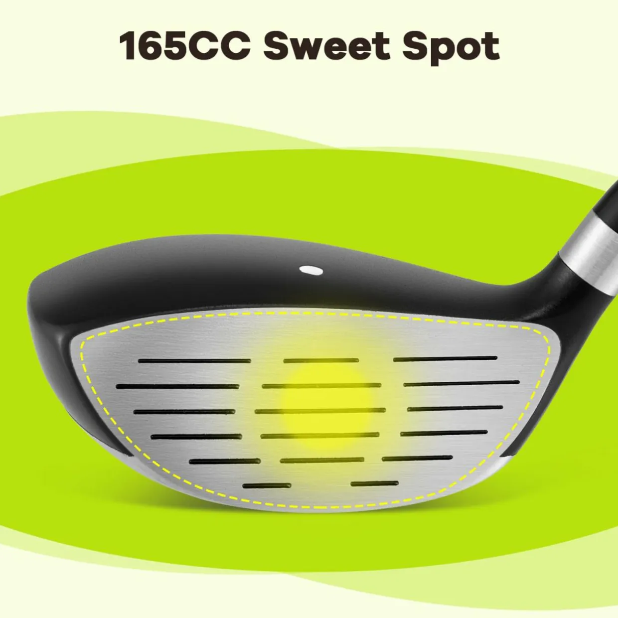 Tangkula 165CC Junior #3 Fairway Wood for Kids