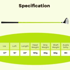 Tangkula 165CC Junior #3 Fairway Wood for Kids