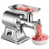 Tangkula Commercial Meat Grinder, 1.5 HP, 1100W, 550LB/h Stainless Steel Electric Sausage Stuffer