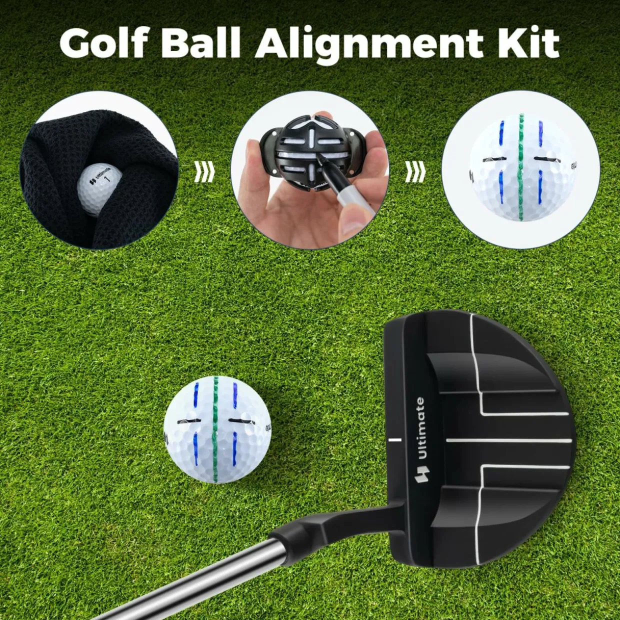 Tangkula Complete Golf Accessories Set, Golf Accessories Kit includes Golf Balls