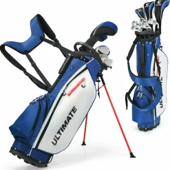 Tangkula Complete Golf Clubs Package Set 10 Pieces for Men & Women Right Hand