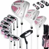 Tangkula Complete Golf Club Set for Women, Golf Club Package Set with 460CC