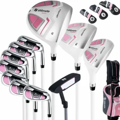Tangkula Complete Golf Club Set for Women, Golf Club Package Set with 460CC