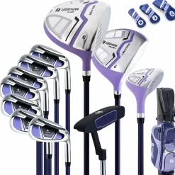 Tangkula Complete Golf Club Set for Women, Golf Club Package Set with 460CC