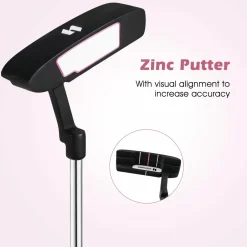 Tangkula Complete Golf Club Set for Women, Golf Club Package Set with 460CC