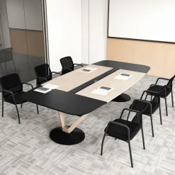 Tangkula Conference Chairs, Office Guest Chairs with Ergonomic Mesh Backrest