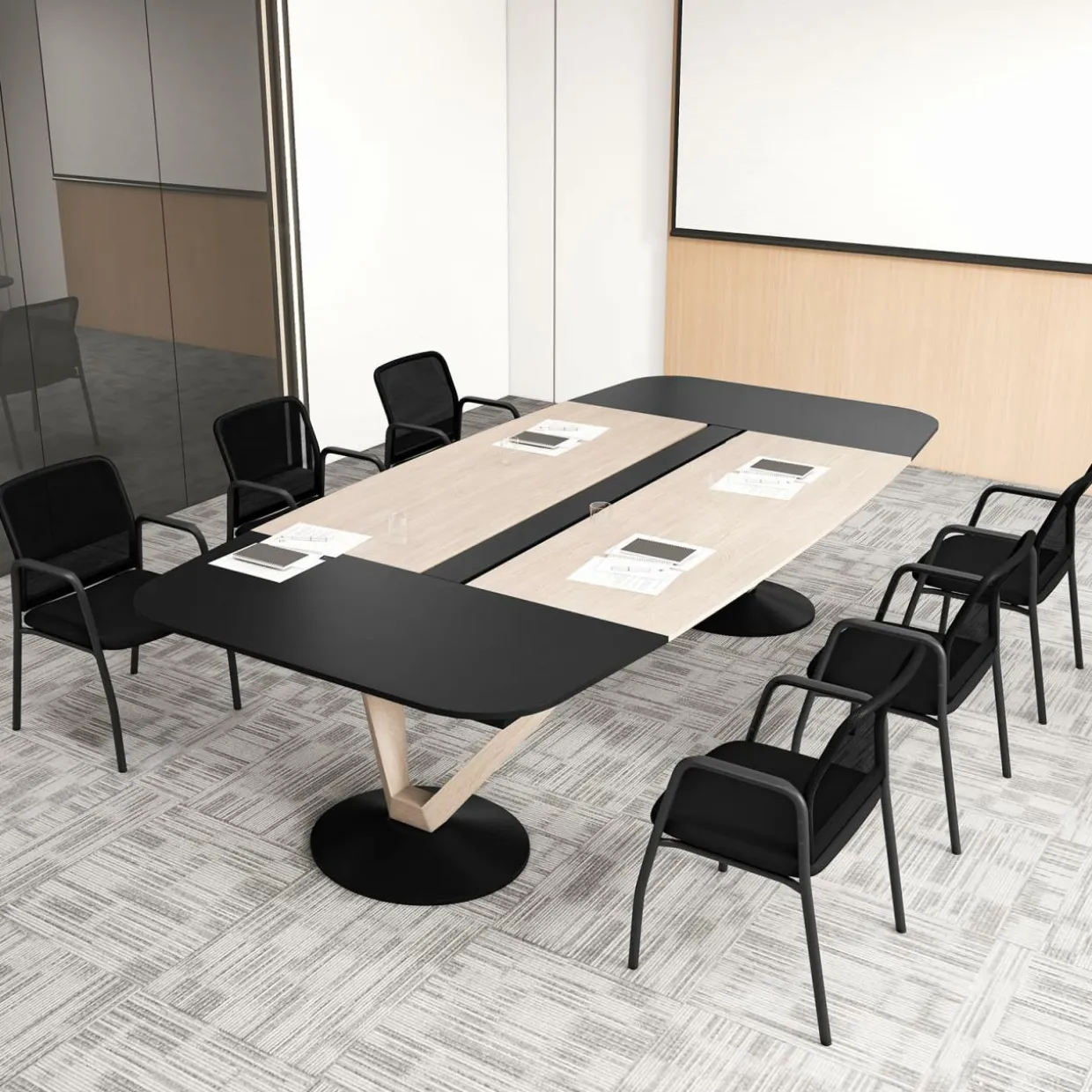 Tangkula Conference Chairs, Office Guest Chairs with Ergonomic Mesh Backrest