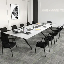 Tangkula Conference Chairs, Office Guest Chairs with Ergonomic Mesh Backrest