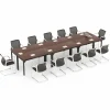 Tangkula Conference Table Set of 8/6/4/2/1