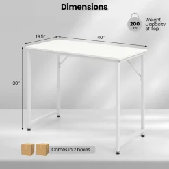 Tangkula Conference Tables, Rectangular Meeting Room Table with Adjustable Foot Pads, Seminar Table for School or College