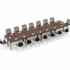 Tangkula Conference Table Set of 8/6/4/2/1