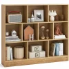 Tangkula 10-Cube Bookshelf, 47.5