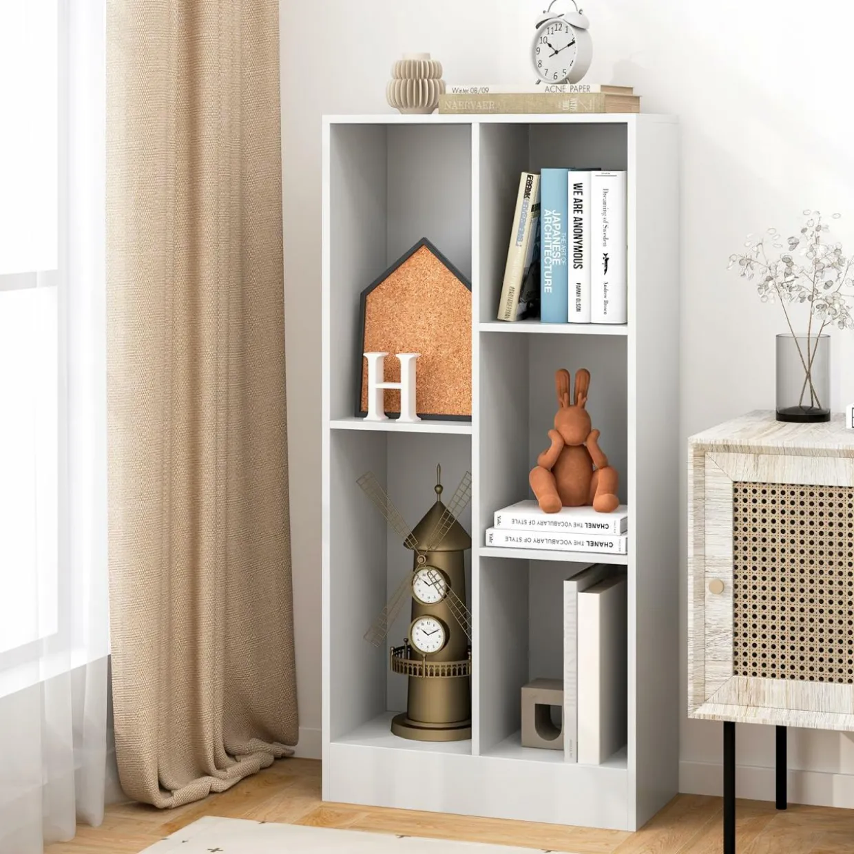 Tangkula 5-Cube Bookshelf, 41