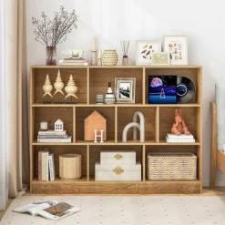 Tangkula 10-Cube Bookshelf, 55