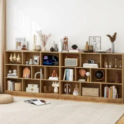 Tangkula 10-Cube Bookshelf, 55