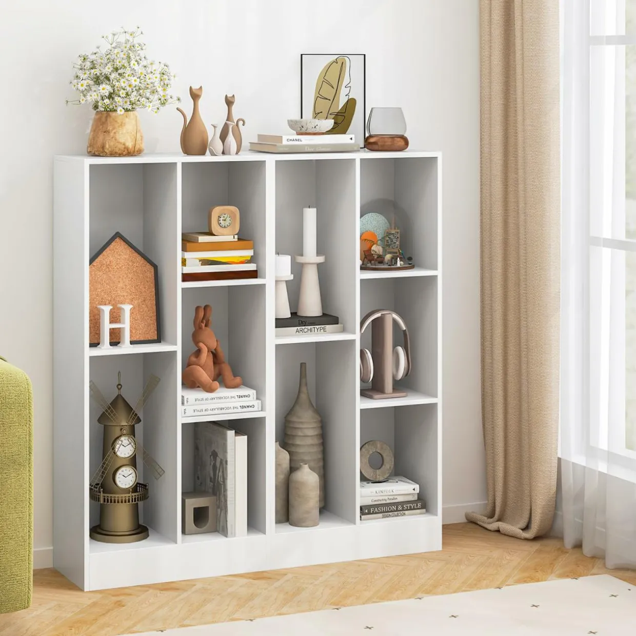 Tangkula 5-Cube Bookshelf, 41