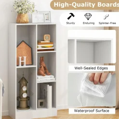 Tangkula 5-Cube Bookshelf, 41