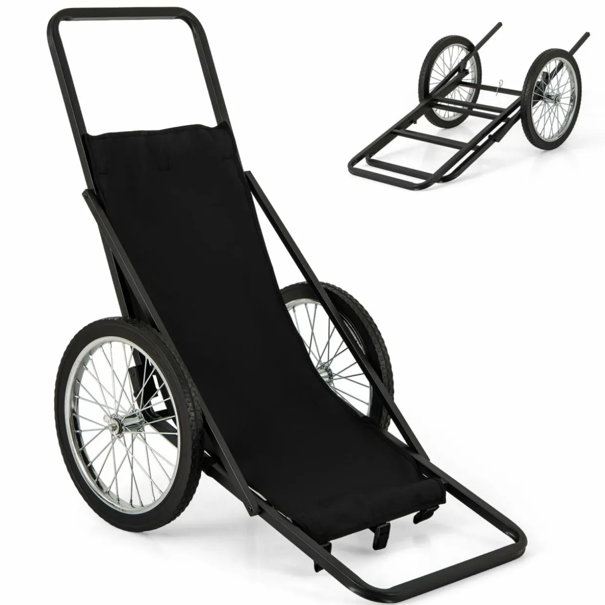 Tangkula Deer Cart, 550 LBS Deer Cart Game Hauler