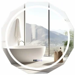 Tangkula Defogging LED Bathroom Mirror