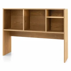 Tangkula Desktop Bookshelf, Countertop Storage Hutch with 4 Shelves for Computer Desk