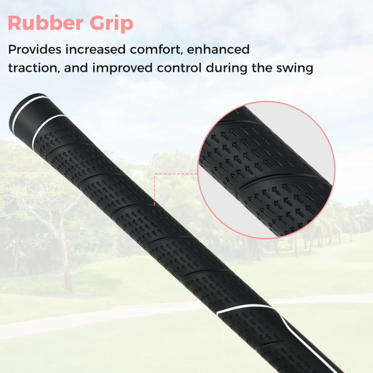 Tangkula Driver Golf Club for Women 460CC, Single Golf Club for Right Handed Golfers
