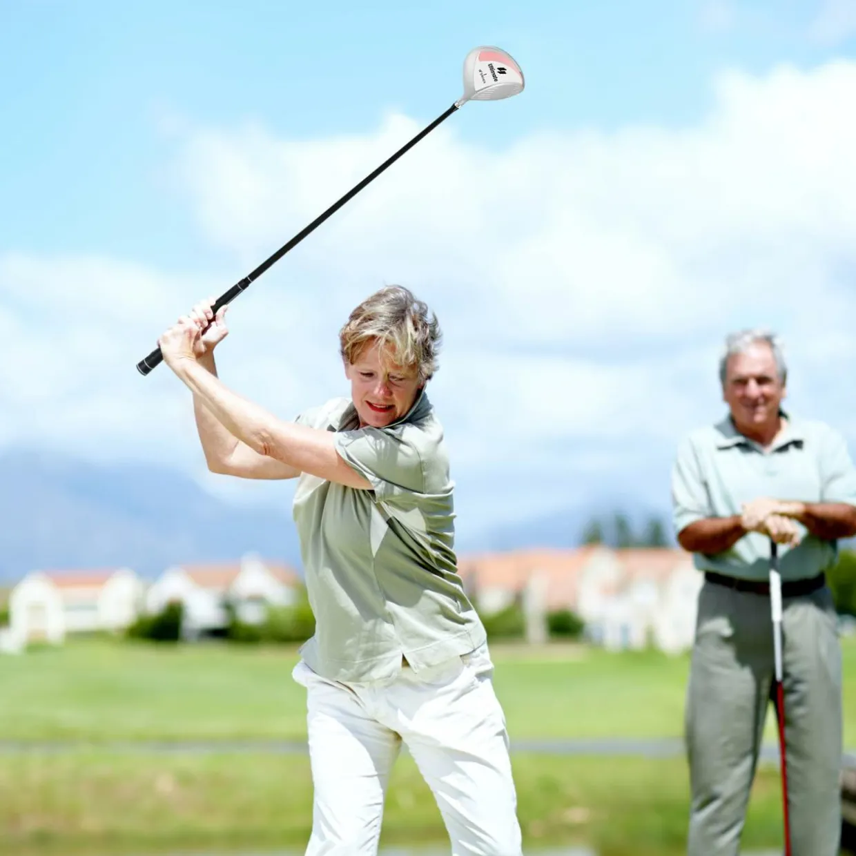 Tangkula Driver Golf Club for Women 460CC, Single Golf Club for Right Handed Golfers