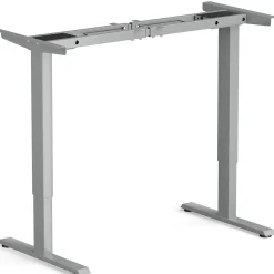 Tangkula Dual-Motor Electric Standing Desk Frame, Width & Height Adjustable Stand up Desk Base