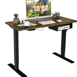 Tangkula Electric Height Adjustable Standing Desk