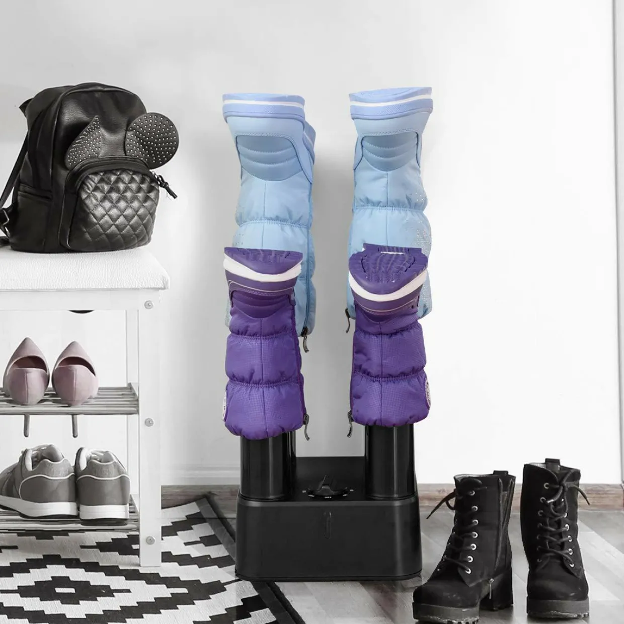 Tangkula Electric Shoe Dryer, Boot Dryer for Mighty Boot Warmer Glove Dryer