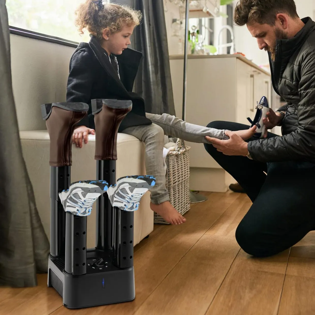 Tangkula Electric Shoe Dryer, Boot Dryer for Mighty Boot Warmer Glove Dryer