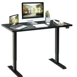 Tangkula Electric Standing Desk, 48 x 24 Inch Sit to Stand Up Desk