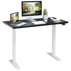 Tangkula Electric Standing Desk, 48 x 24 Inch Sit to Stand Up Desk