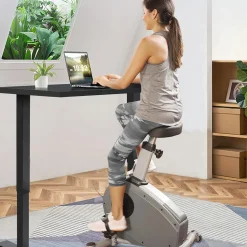 Tangkula Electric Standing Desk, 48 x 24 Inch Sit to Stand Up Desk