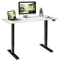 Tangkula Electric Standing Desk, 48 x 24 Inch Sit to Stand Up Desk