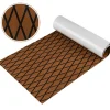 Tangkula EVA Foam Boat Decking Sheet, Self-Adhesive Boat Flooring with Diamond Shape