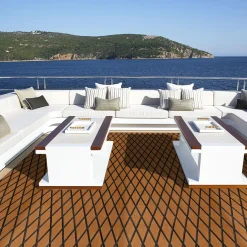 Tangkula EVA Foam Boat Decking Sheet, Self-Adhesive Boat Flooring with Diamond Shape