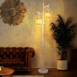 Tangkula Farmhouse Floor Lamp, 65