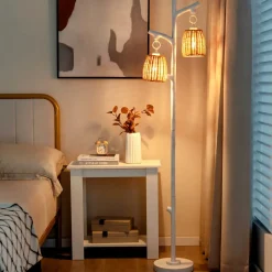 Tangkula Farmhouse Floor Lamp, 65