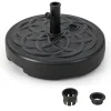 Tangkula Fillable Umbrella Base Stand, Water & Sand Filled 102 lbs Heavy Duty Patio Umbrella Weight Stand