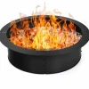 Tangkula Fire Pit Ring, 36-Inch Outer