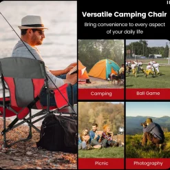 Tangkula Folding Camping Chair, Director Chair