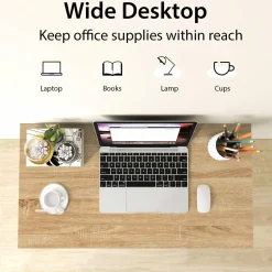 Tangkula Folding Computer Desk, 31” Foldable Drop Leaf Laptop Desk, Writing Desk Study Desk for Small Space