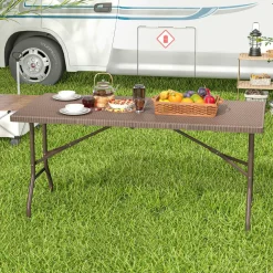 Tangkula 5FT Folding Table