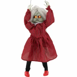 Tangkula 2.8FT Halloween Animatronic Roaming Creepy Doll