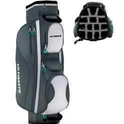 Tangkula Golf Cart Bag with 14 Dividers, Lightweight Golf Cart Bag
