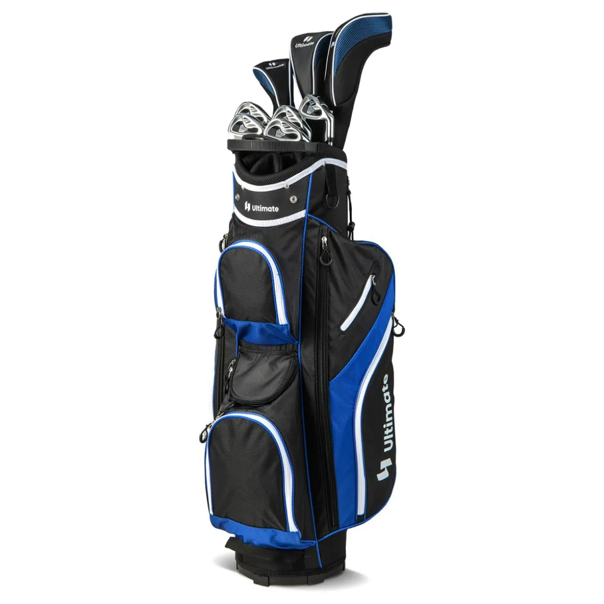 Tangkula Golf Cart Bag with 14 Way Top Dividers, Lightweight Golf Club Cart Bag with 9 Pockets