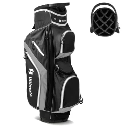 Tangkula Golf Cart Bag with 14 Way Top Dividers, Lightweight Golf Club Cart Bag with 9 Pockets
