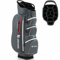 Tangkula Golf Cart Bag with 15 Way Top Dividers, Portable Golf Carry Bag for Men & Women